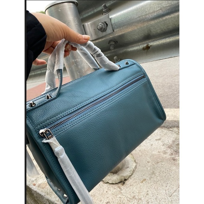 慵懶午後韓版小羊皮鉚釘包(小款)-細節圖7