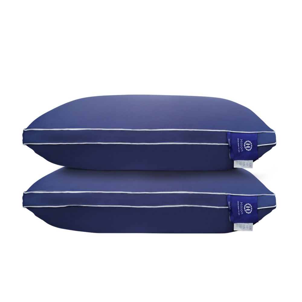 【Hilton 希爾頓】皇家御用莫代爾舒柔獨立筒枕(枕芯x1+枕套x1/萊賽爾枕/枕頭)(B0120-N)-細節圖2