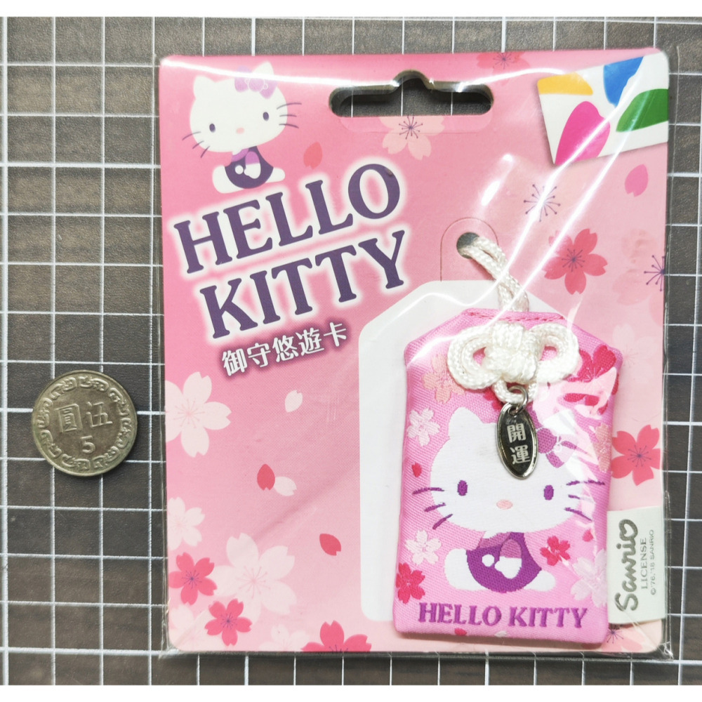 HELLO KITTY 御守悠遊卡-櫻花-細節圖3