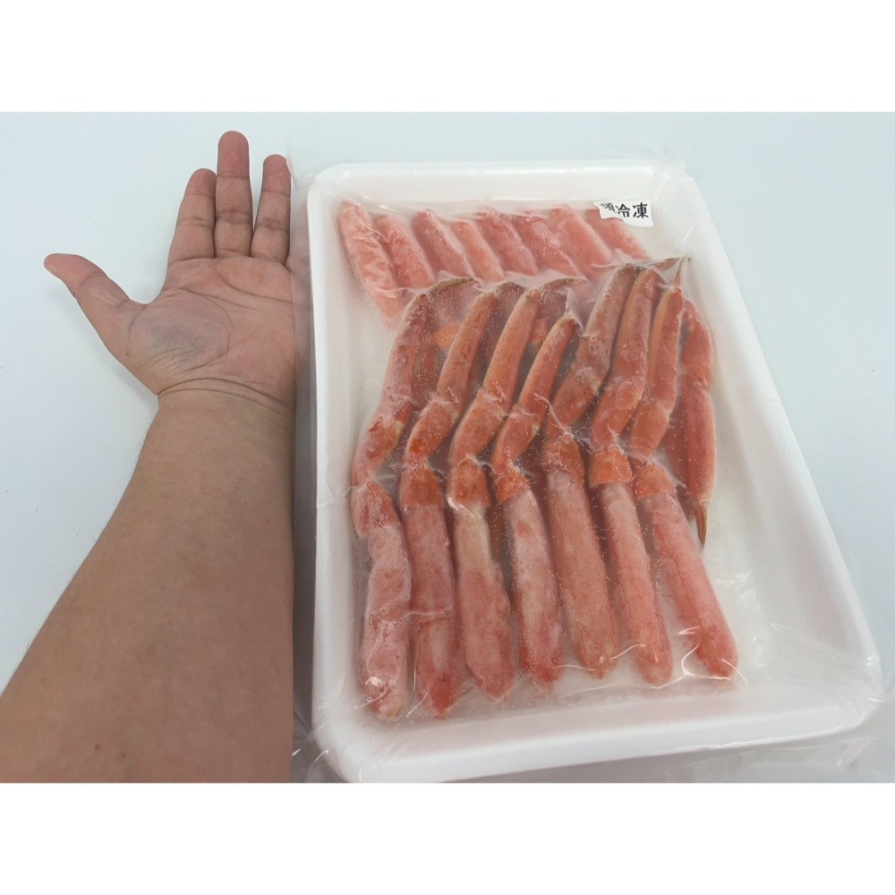 馨海水產-火鍋祭奠-鮮甜松葉蟹足尖腿肉(真螃蟹)-細節圖4