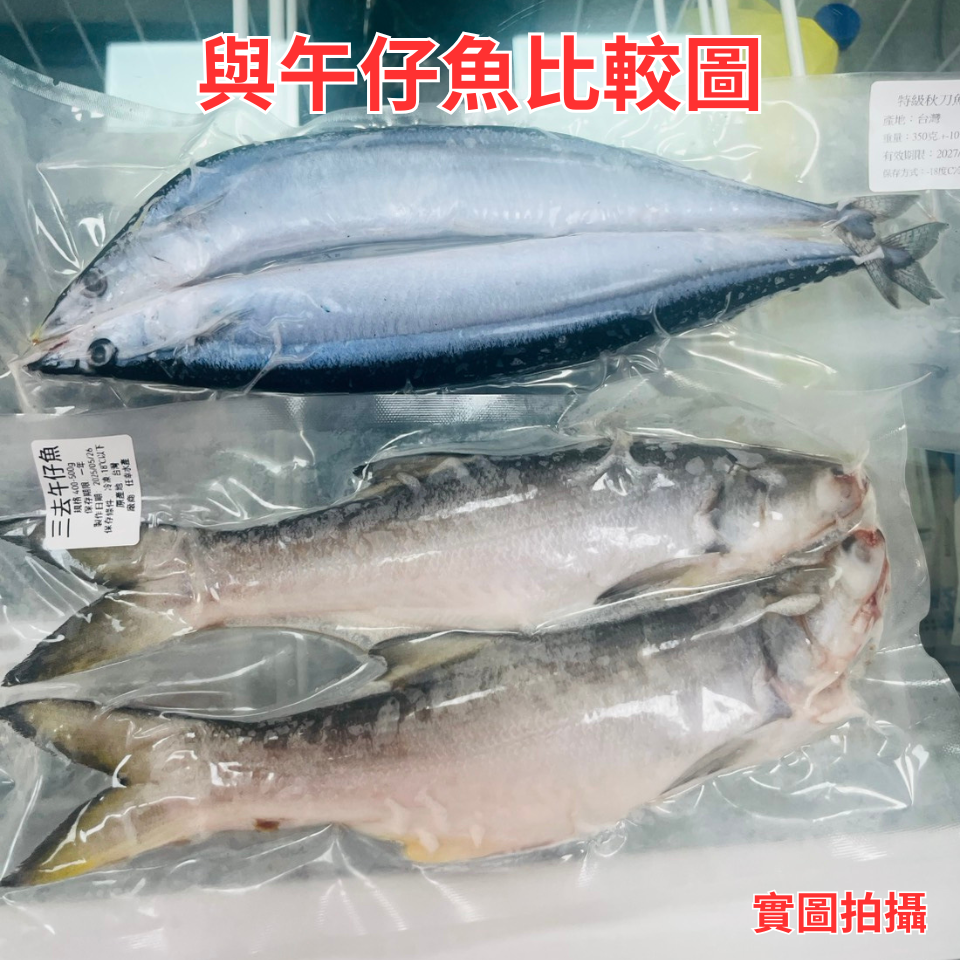 馨海水產-特級秋刀魚(兩尾入)/煎煮烤炸皆方便/今年真的很肥(約三指寬)-細節圖3
