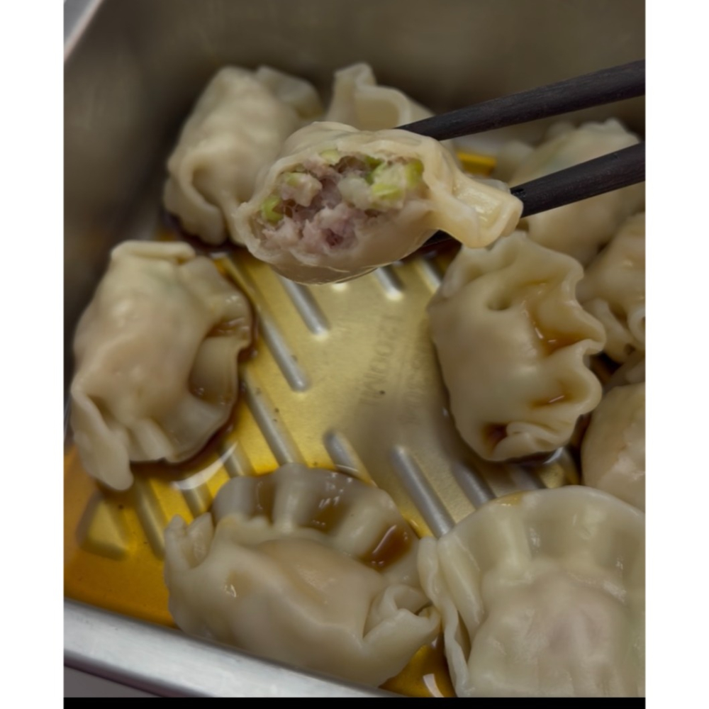 馨海水產-阿在伯手工水餃(高麗菜豬肉)45顆入/蒸/煮/炸-細節圖2