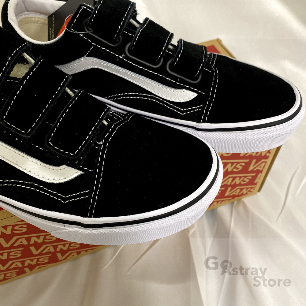 Vans old Skool v 魔鬼氈帆布鞋 韓國代購-細節圖2