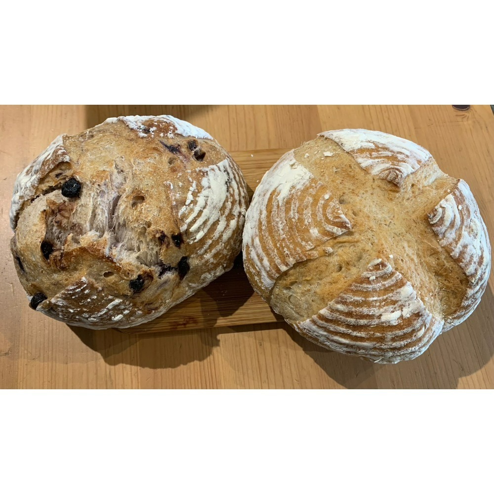 酸種原味鄉村麵包 約500克(無油無糖無蛋奶)全素-細節圖2