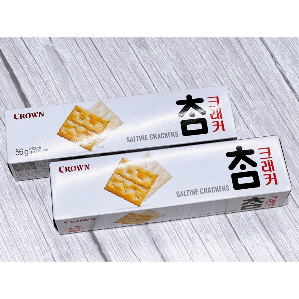 韓貨舖子🇰🇷 韓國 Crown 皇冠 蘇打餅乾 蘇打餅-細節圖3