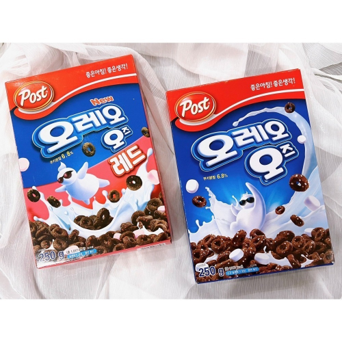 韓貨舖子🇰🇷 韓國 Post OREO 奧利奧 巧克力 草莓 棉花糖 可可球 蜂蜜麥片 麥片圈