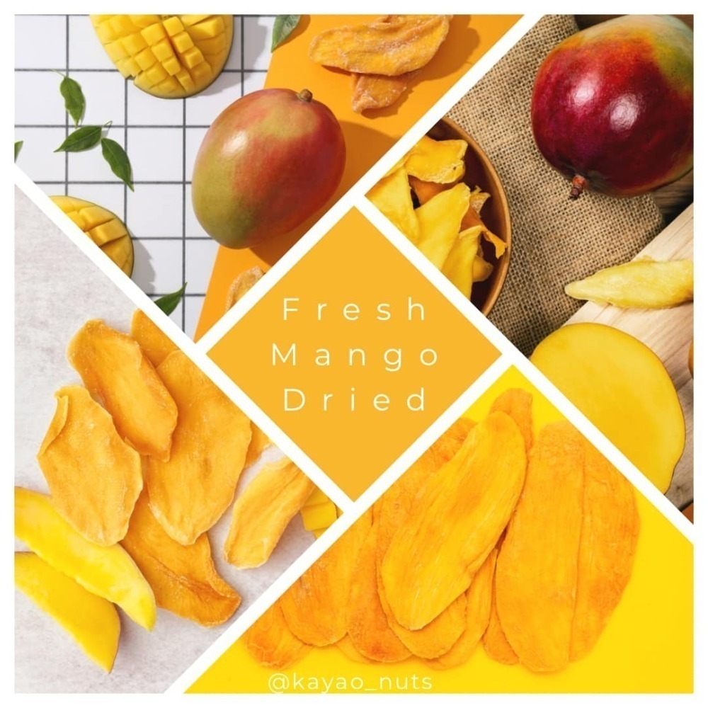 【Kayao】 頂級堅果-鮮芒果乾 (無添加糖) 200g-細節圖6