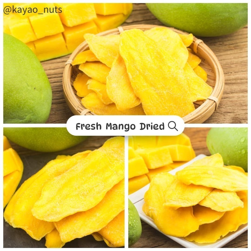 【Kayao】 頂級堅果-鮮芒果乾 (無添加糖) 200g-細節圖11
