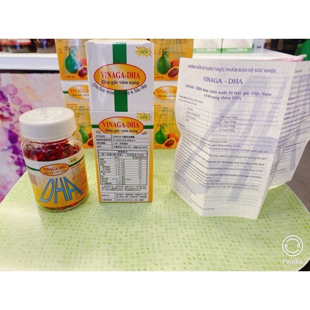 木鱉果油膠囊-DHA  - VINAGA-細節圖5