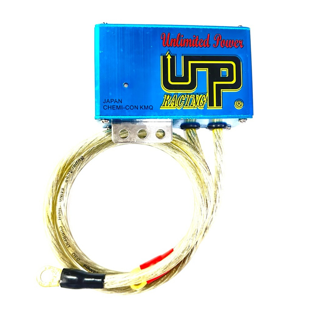 【Max魔力生活家】 台灣賣家 日本原裝 UP RACING 逆電流 含 負極接地線 銀色 金色 藍色 (賠售出清價)-規格圖5