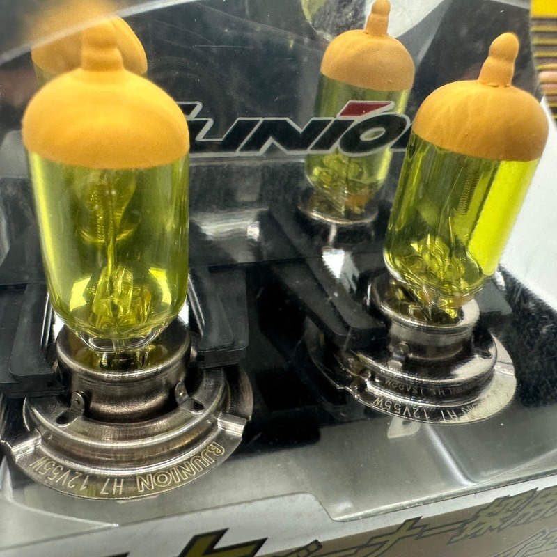 【Max魔力生活家】日本原裝進口 BJunion 極太 車用燈泡 H7 黃金光 (出清下殺 ~可超取)-細節圖2