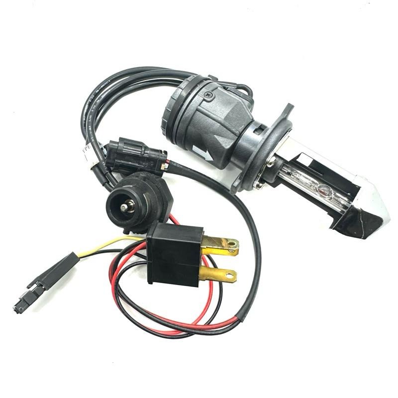【Max魔力生活家】HID氙氣頭燈 HID燈泡 H4D3 C-D2 5000K 電磁閥燈泡 完美光型 (賠售出清價)