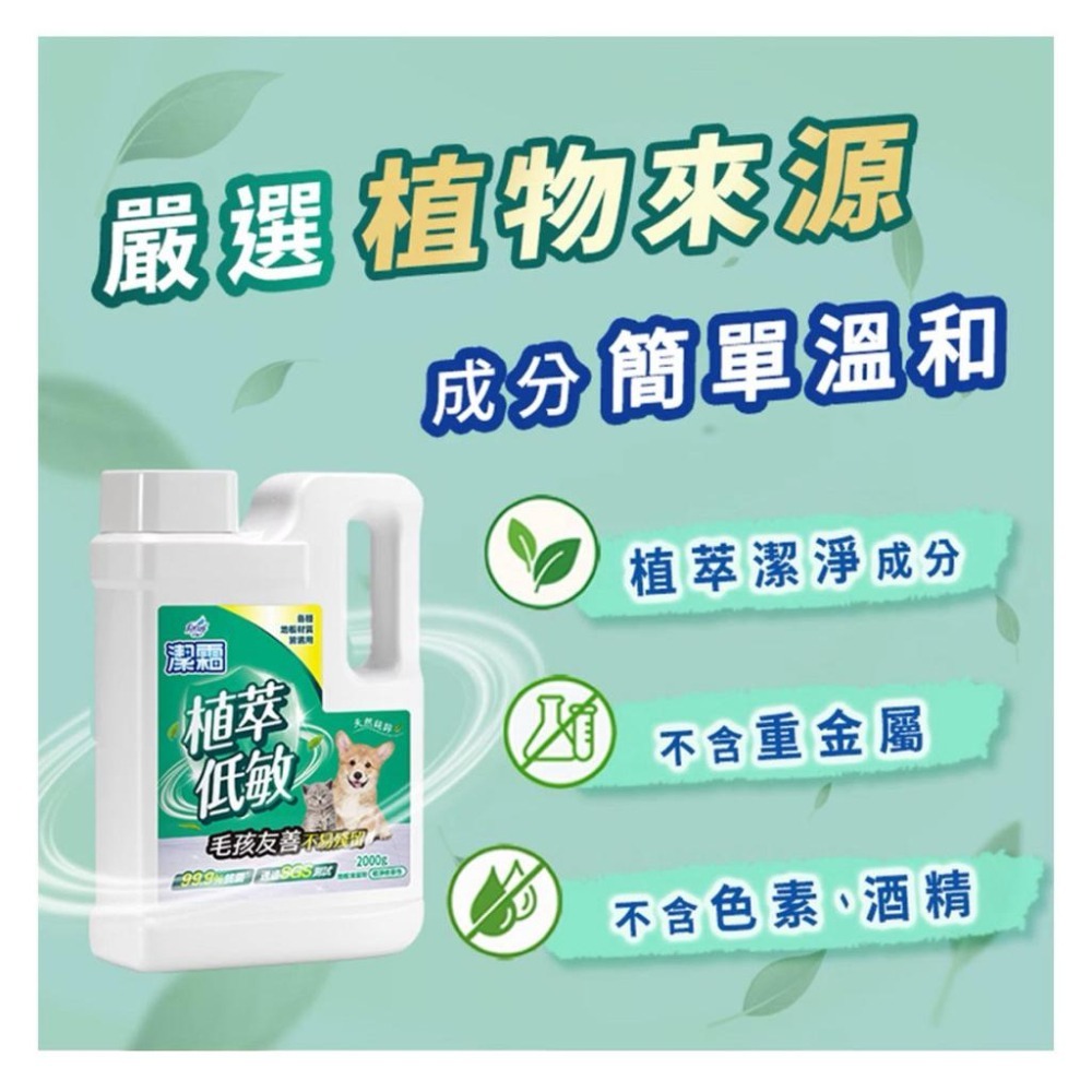【Max魔力生活家】 潔霜 除菌EX (水樣玫瑰) 植萃低敏 (植淨低香性) 地板清潔劑 (一桶2000g)-細節圖6
