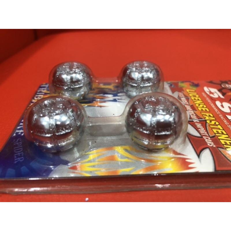【Max魔力生活家】 5 STAR 輪胎氣嘴 蜘蛛造型  蜘蛛造型氣嘴 一卡四入 $99  (超低價~可刷卡)-細節圖4