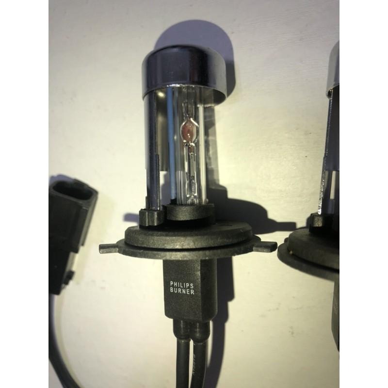 【Max魔力生活家】飛利浦 PHILIPS BURNER HID H4 6000K 燈泡一對 KET頭-細節圖3