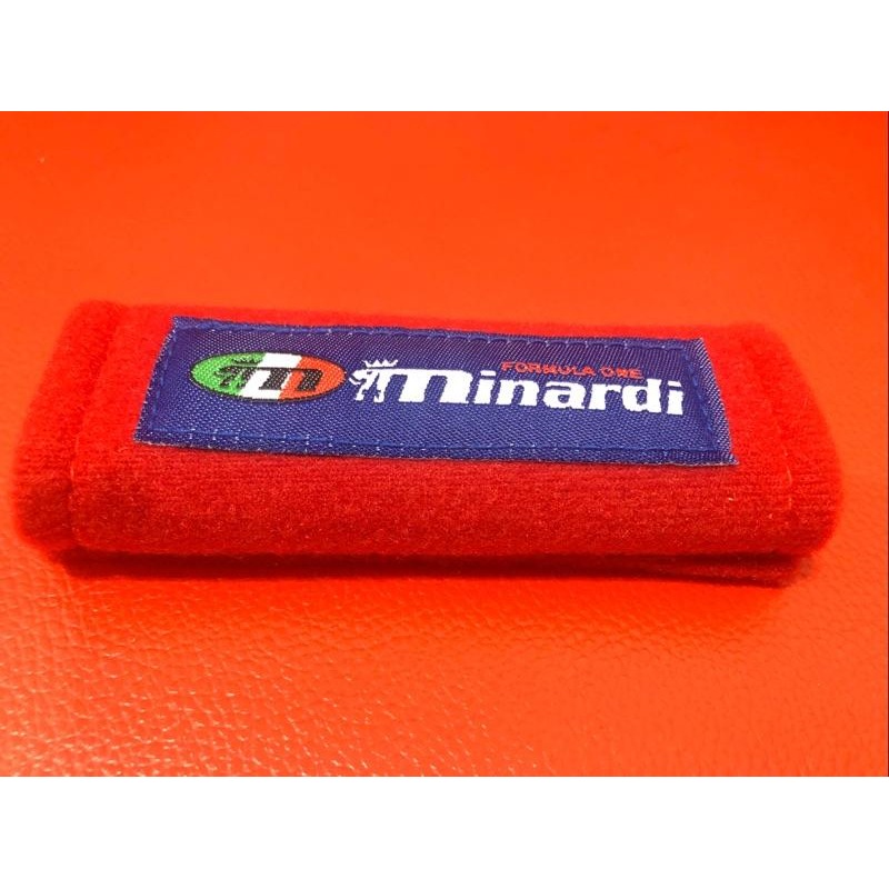 【Max魔力生活家】快速到貨 MINARDI (紅藍色)  手煞車護套 天篷手把護套 (也可當方向盤護套) (買五送一)-細節圖2
