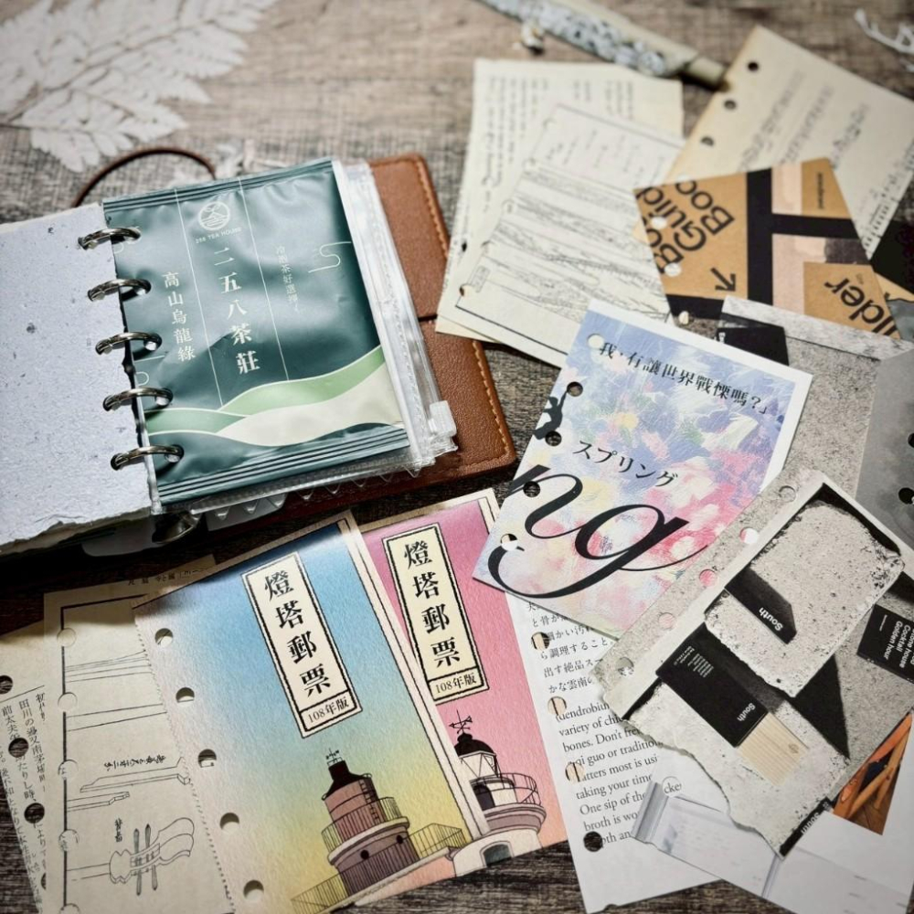 [好築藝創作]踏上文具旅程的M5收納本-細節圖4