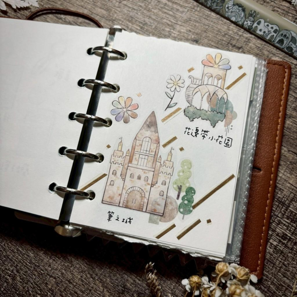 [好築藝創作]踏上文具旅程的M5收納本-細節圖6