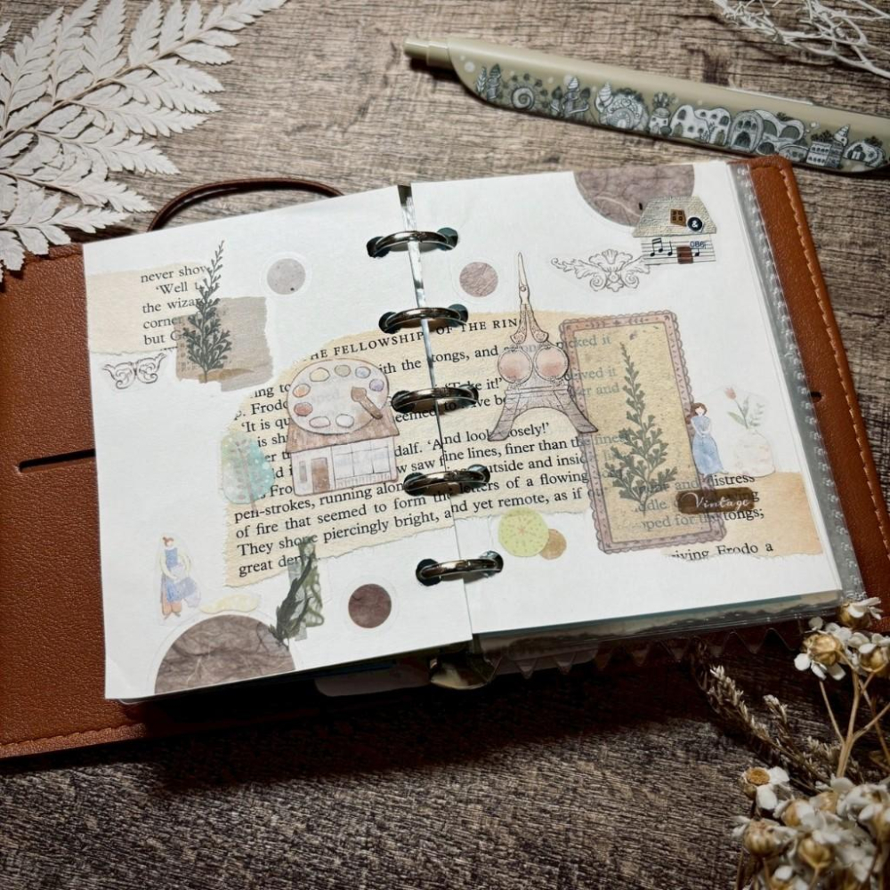 [好築藝創作]踏上文具旅程的M5收納本-細節圖7