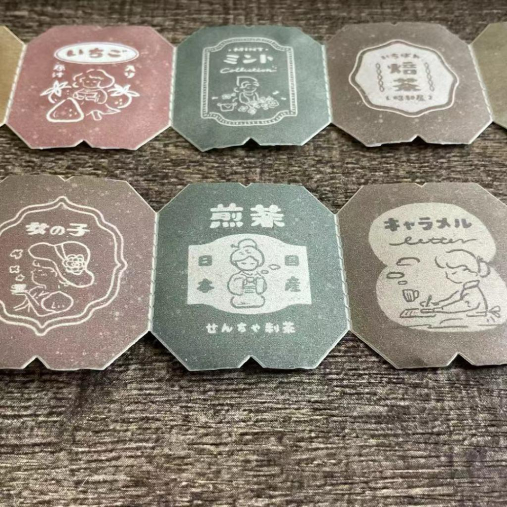 微瘋畫室｜女子の午茶箋｜模造 循環50cm-細節圖8