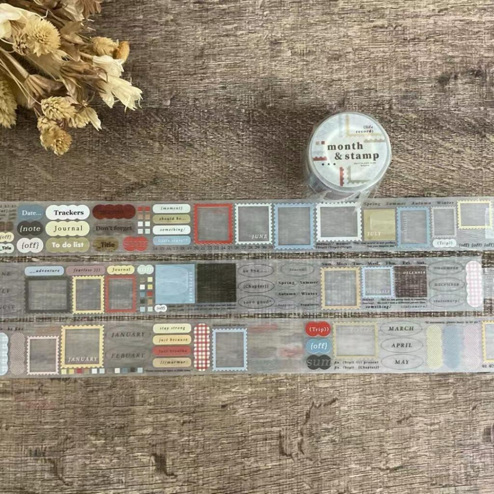 南國的孩子｜P03.Month & stamp月份郵票/ P04.Circle &fram圓與框/M01.small-細節圖2