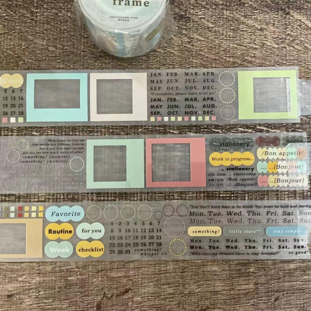 南國的孩子｜P03.Month & stamp月份郵票/ P04.Circle &fram圓與框/M01.small-細節圖7