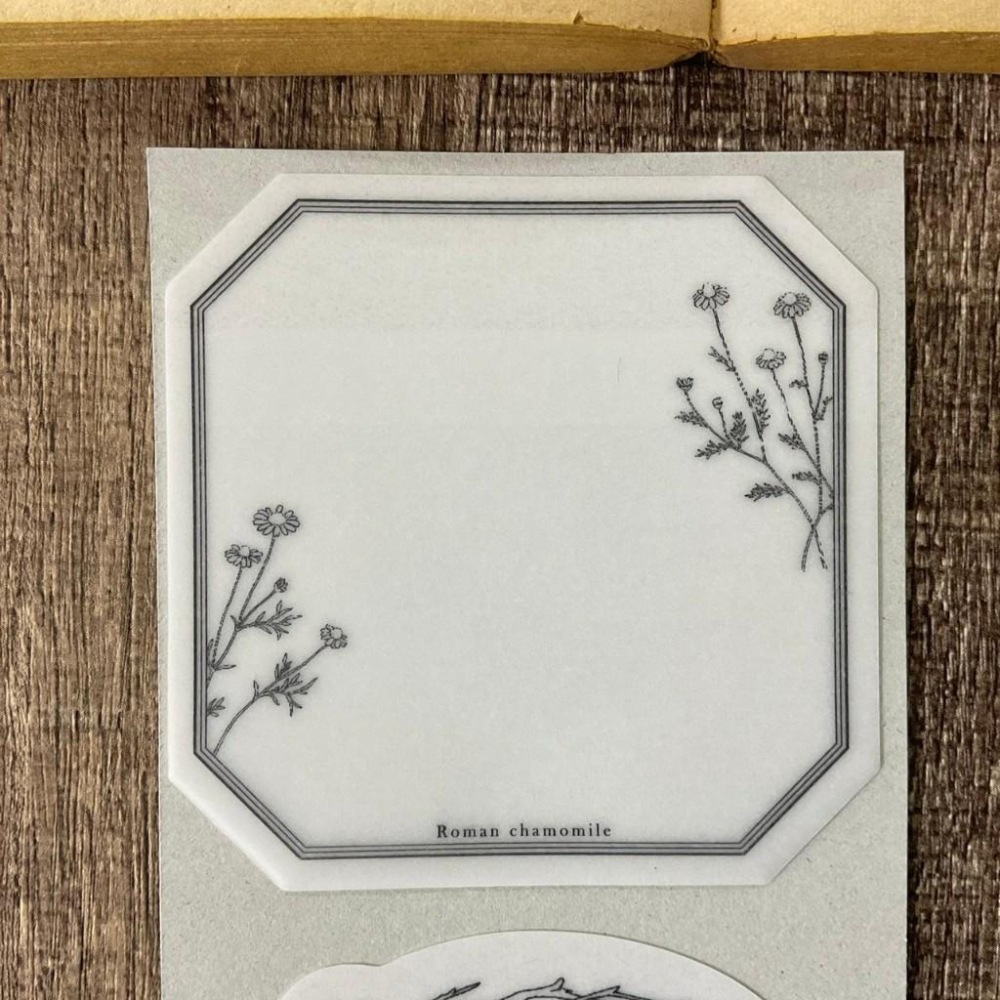 日本 Hütte Paper Works ｜霧面便利貼 sticker memo｜一組2款 C組-細節圖2