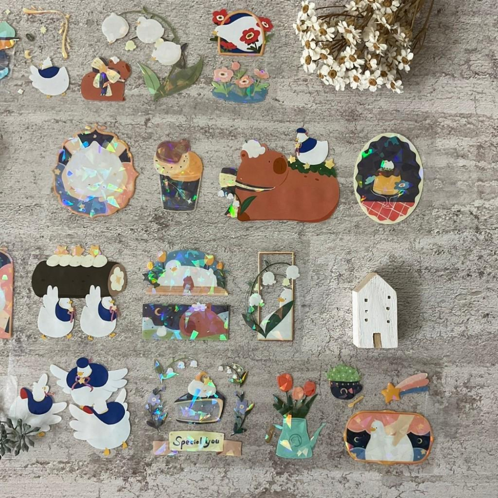 米乾｜DAY 730 /Once upon a time｜ 分裝紙膠帶-細節圖6