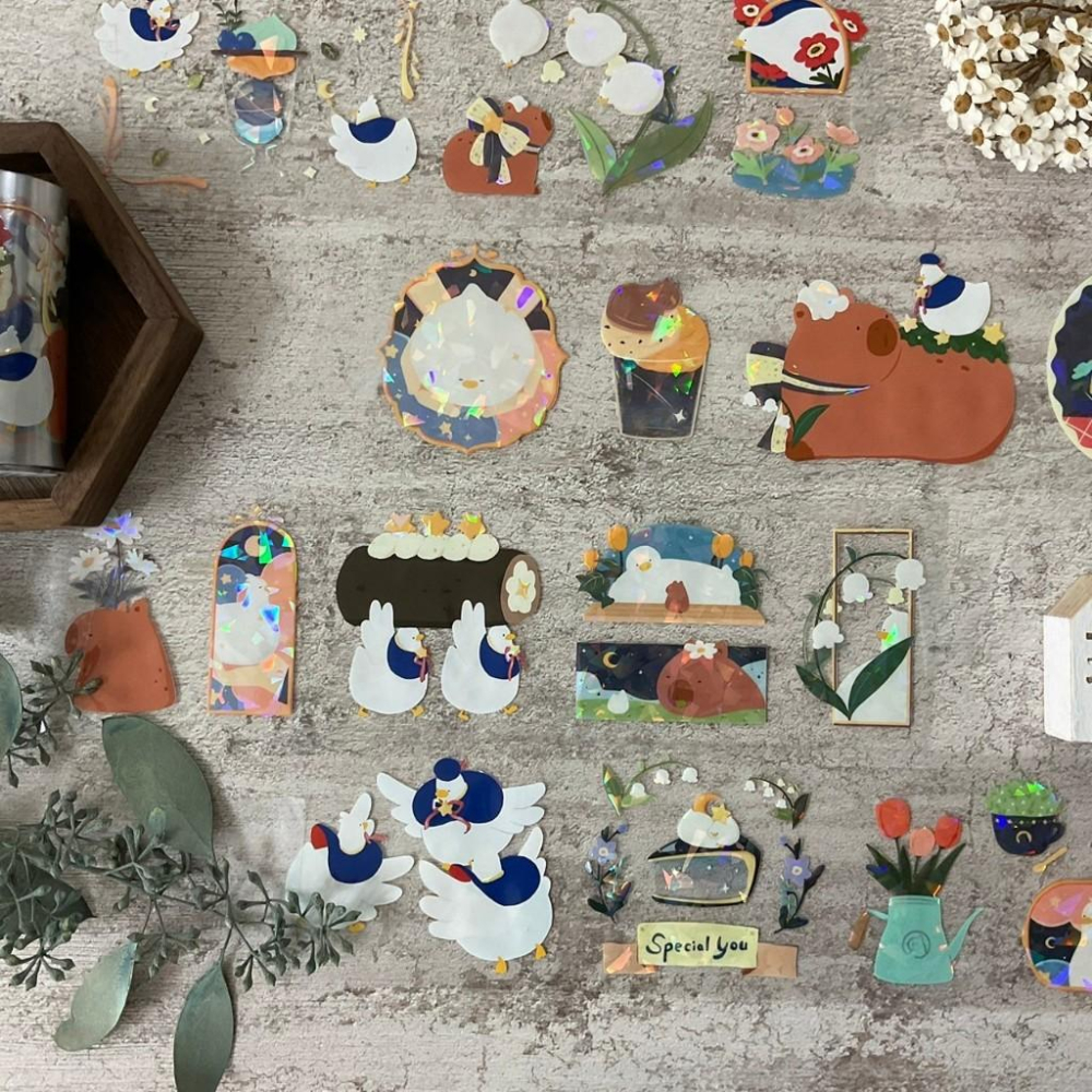 米乾｜DAY 730 /Once upon a time｜ 分裝紙膠帶-細節圖7