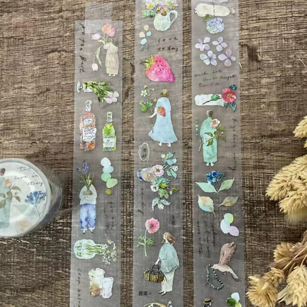 Pion｜mini girl_01 / mini girl_02/ Paper｜分裝紙膠帶-細節圖4