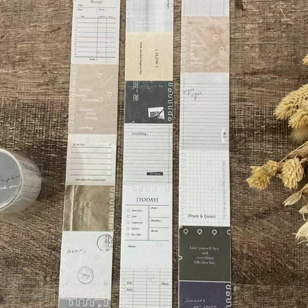 Pion｜mini girl_01 / mini girl_02/ Paper｜分裝紙膠帶-細節圖6