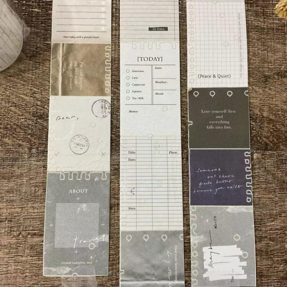 Pion｜mini girl_01 / mini girl_02/ Paper｜分裝紙膠帶-細節圖9