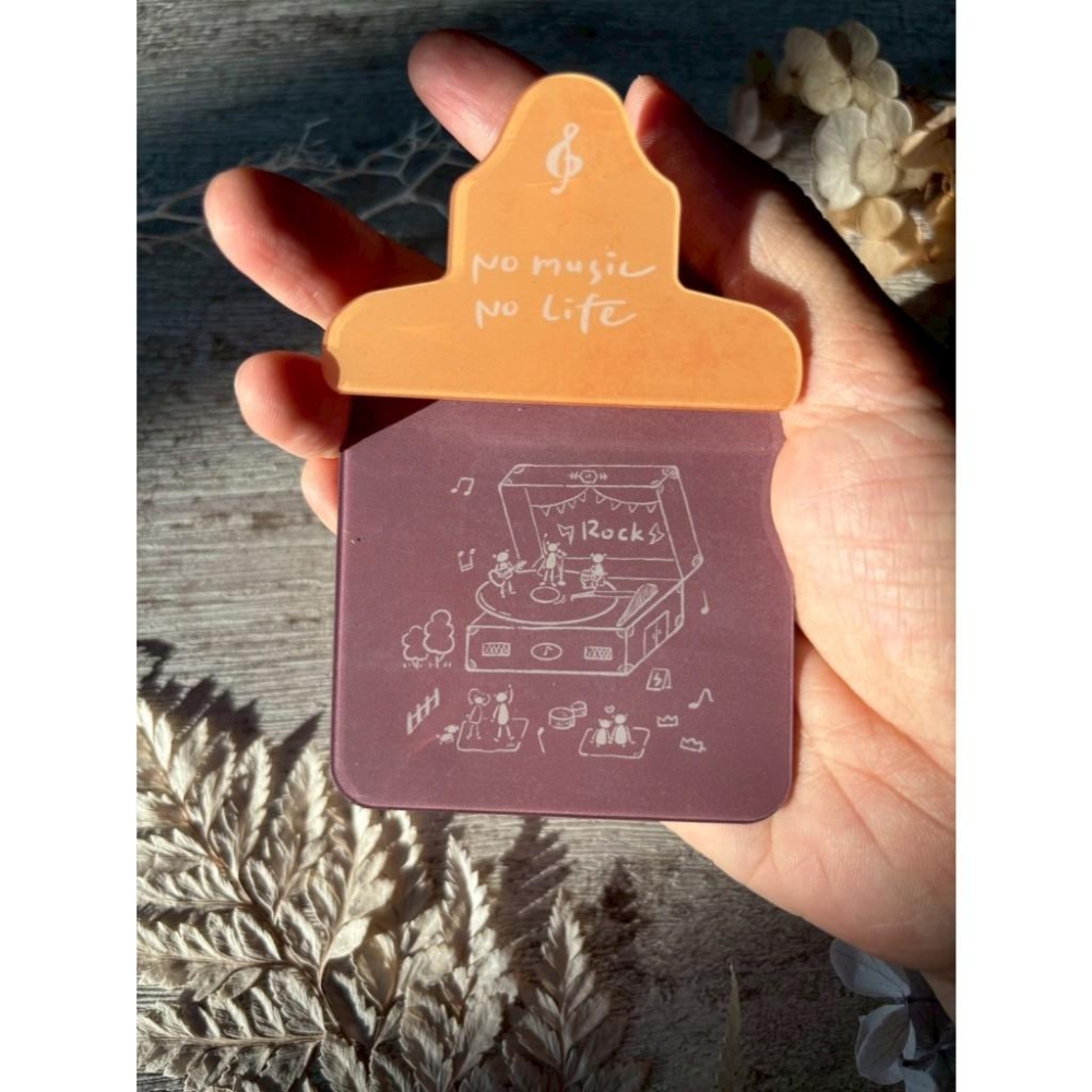 [好築藝創作]壓克力板夾-小熊演唱會-細節圖5