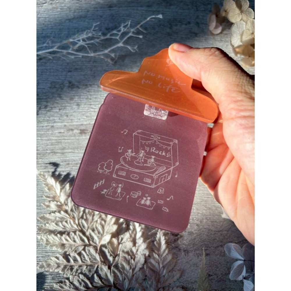 [好築藝創作]壓克力板夾-小熊演唱會-細節圖6