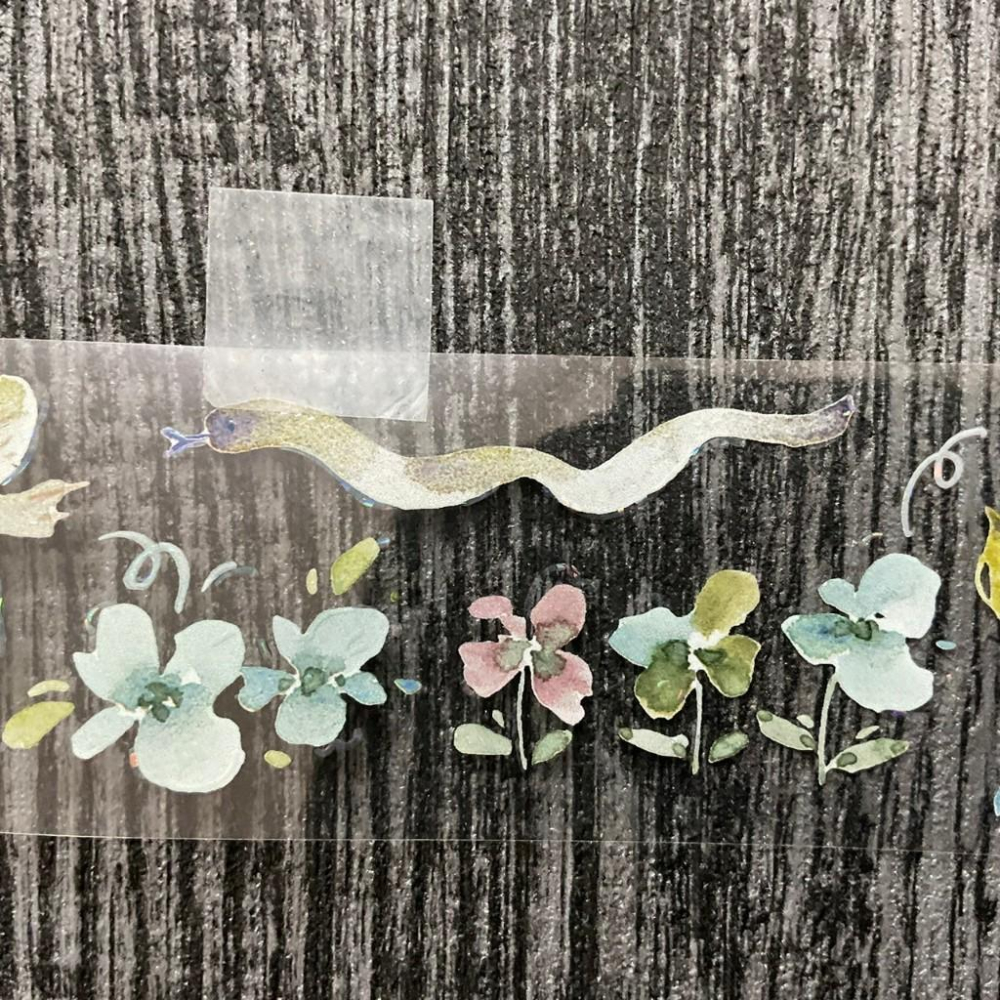 喵大 Meow Illustration｜彩虹好朋友vol 1 ｜亮面銀河光PET膠帶 分裝紙膠帶-細節圖4