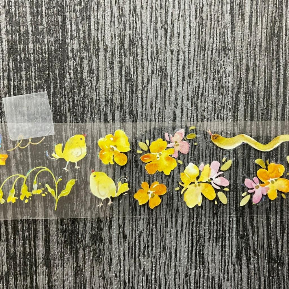 喵大 Meow Illustration｜彩虹好朋友vol 1 ｜亮面銀河光PET膠帶 分裝紙膠帶-細節圖8