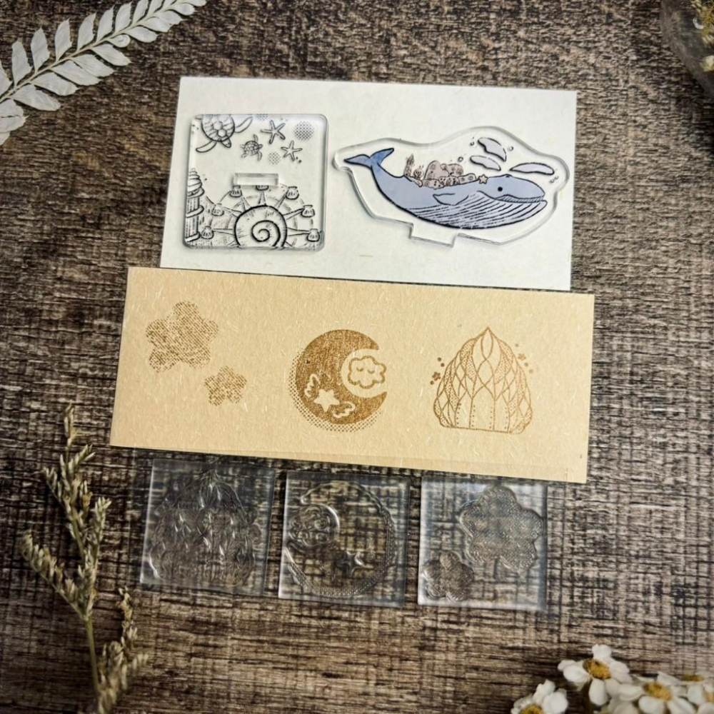 [好築藝創作]壓克力小立牌 +水晶印章組-細節圖2