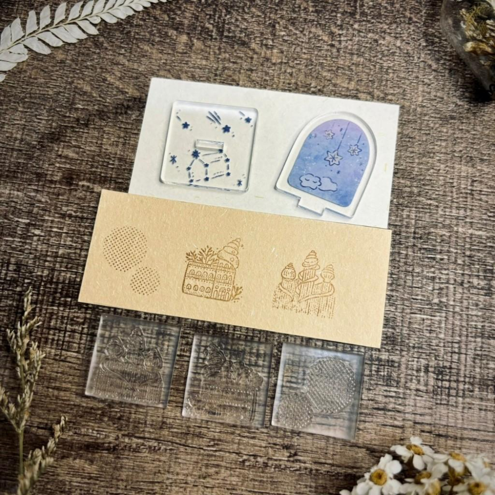 [好築藝創作]壓克力小立牌 +水晶印章組-細節圖3