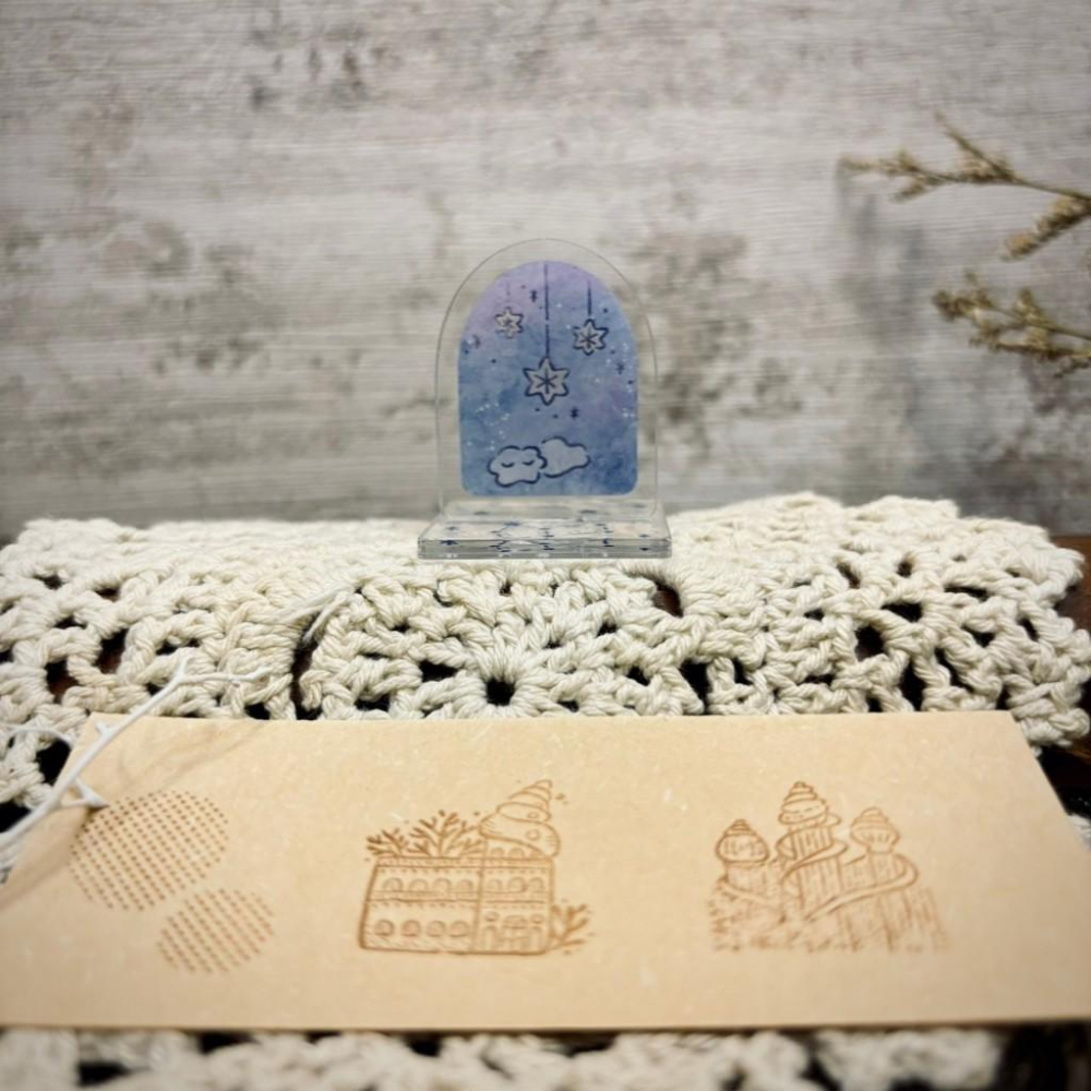 [好築藝創作]壓克力小立牌 +水晶印章組-細節圖9