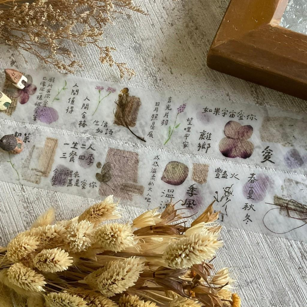 什物Shiwu Studio｜Collage 04,05,06,07｜霧面PET 分裝紙膠帶-細節圖8