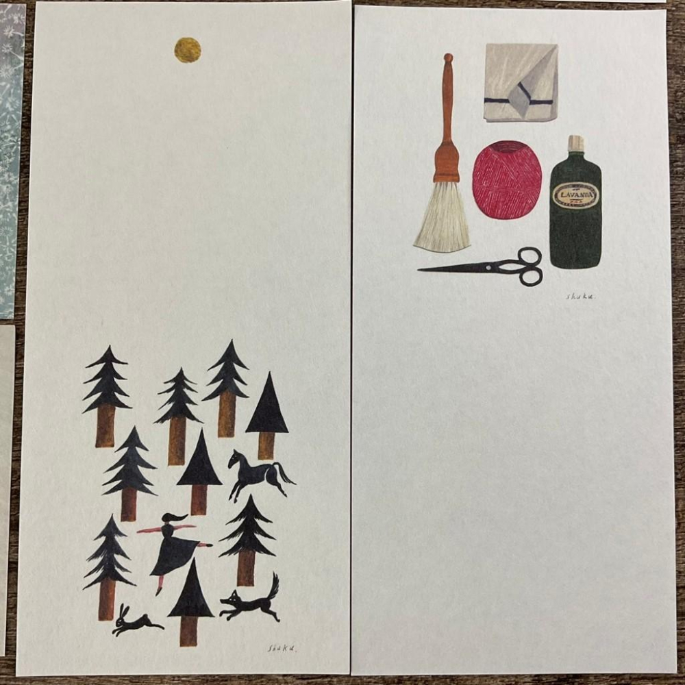 日本 表現社 大森木棉子 西淑｜道草花  日常 |一筆籤 分裝-細節圖5