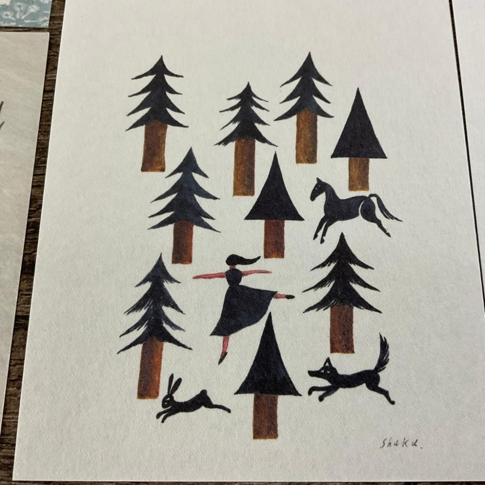 日本 表現社 大森木棉子 西淑｜道草花  日常 |一筆籤 分裝-細節圖9