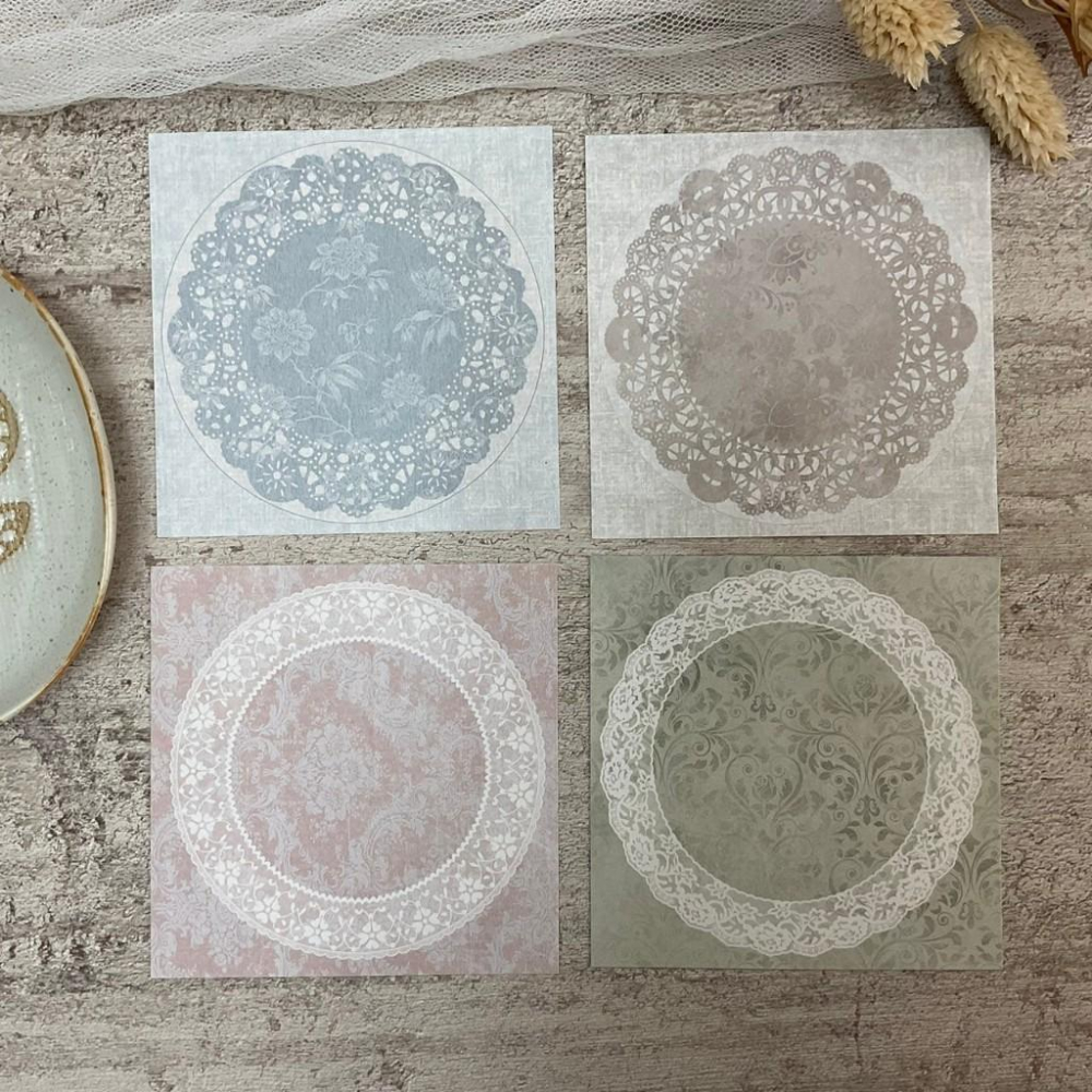 [好築藝]韓國 ggaggong｜便箋分裝蕾絲-細節圖3