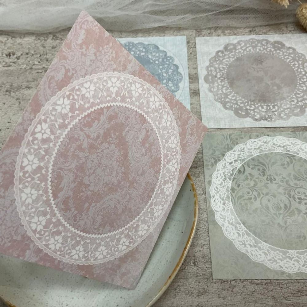 [好築藝]韓國 ggaggong｜便箋分裝蕾絲-細節圖4