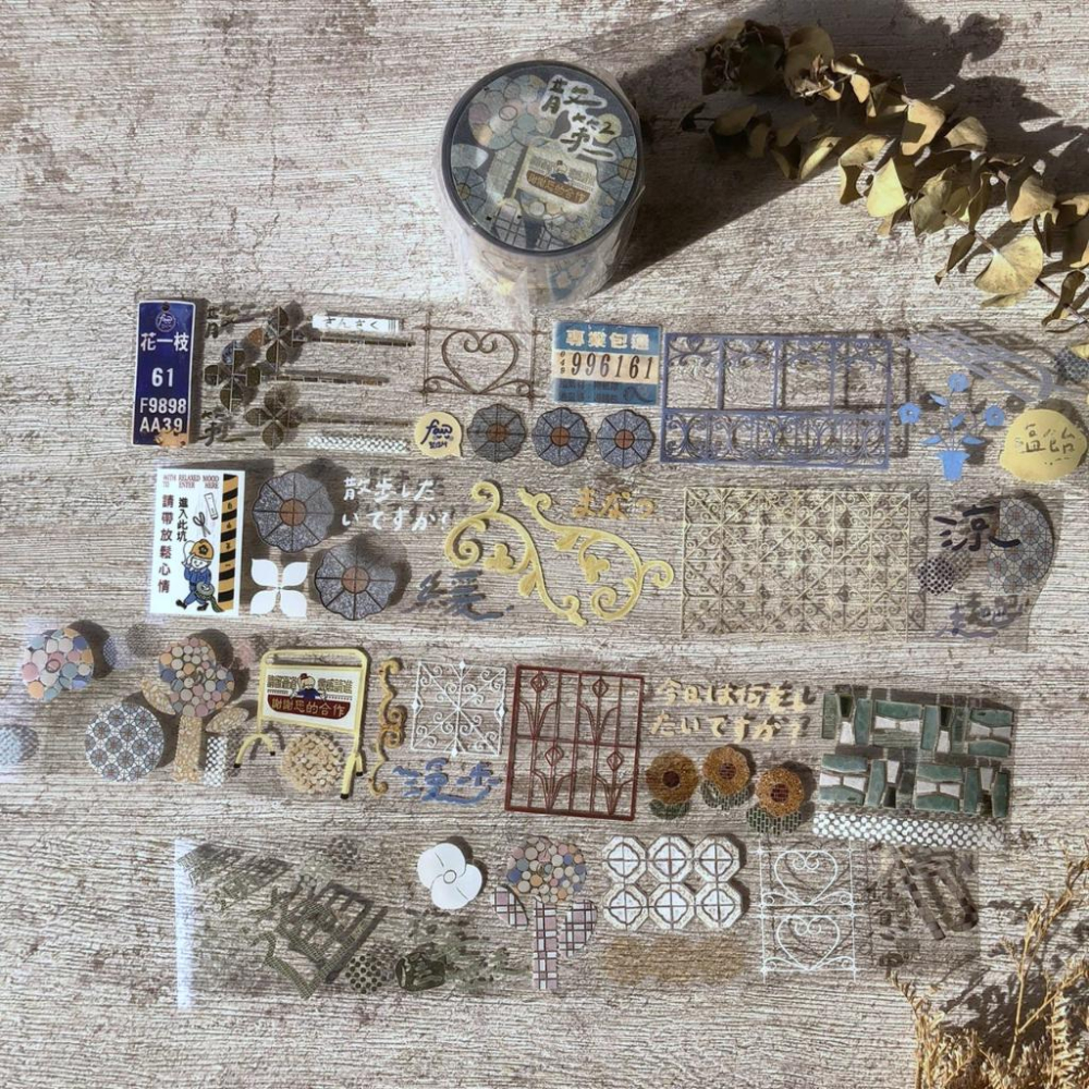 Fafa製造所｜散策2 / 來一杯夏天｜分裝紙膠帶-細節圖2