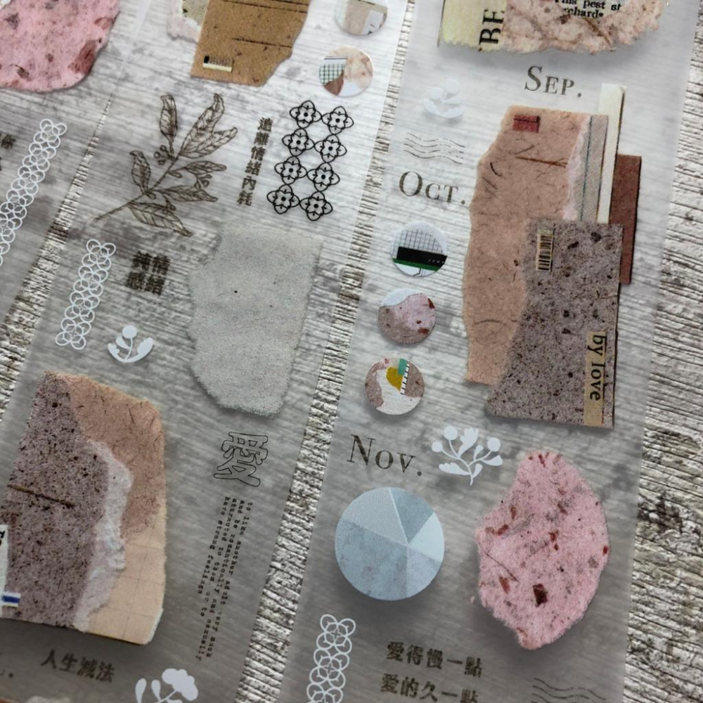 玖拾｜ paperholic 3｜分裝紙膠帶-細節圖4