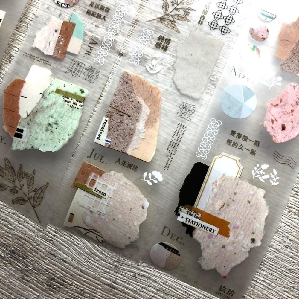 玖拾｜ paperholic 3｜分裝紙膠帶-細節圖7