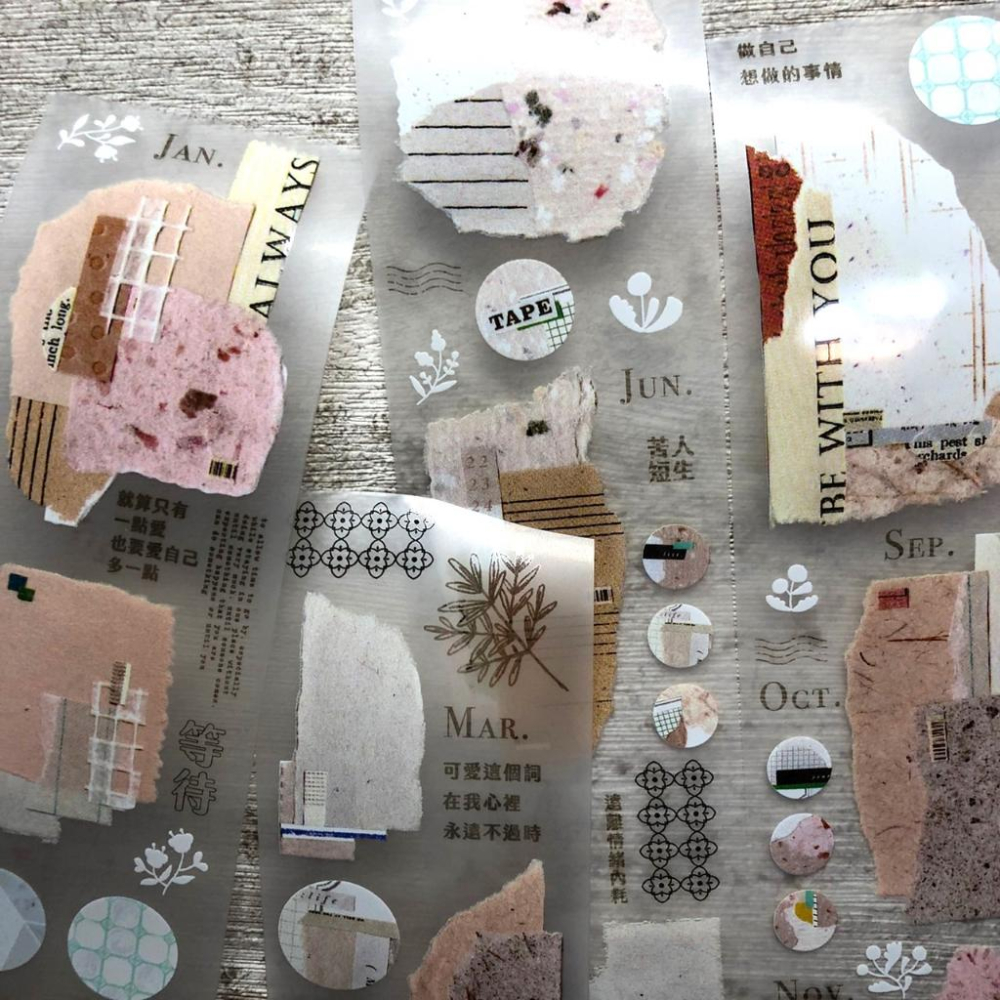 玖拾｜ paperholic 3｜分裝紙膠帶-細節圖8