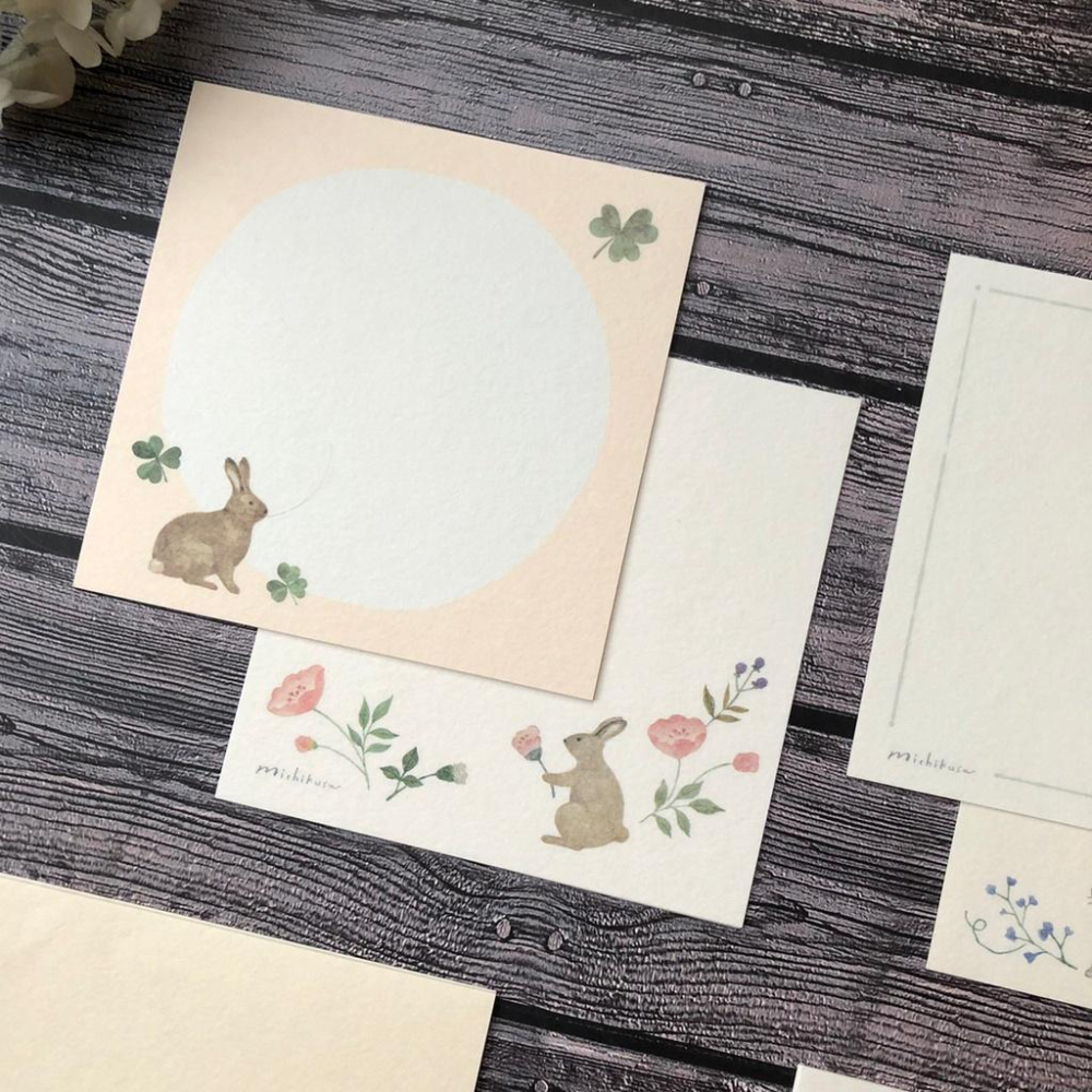 [好築藝]日本 Michikusa｜便條紙 4種組合分裝-細節圖2