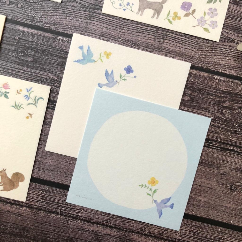 [好築藝]日本 Michikusa｜便條紙 4種組合分裝-細節圖5